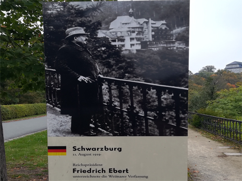 Reichspräsident Friedrich Ebert - Schwarzburg Reichspräsident Friedrich Ebert - Schwarzburg